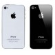 Back replacement Glass Cover for Apple iPhone 4/4s in White or Black